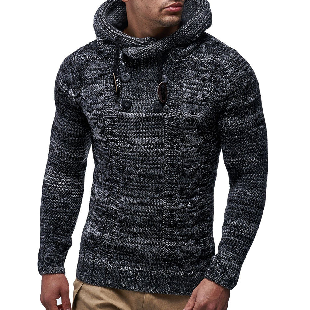 Cardigan Coat Hooded Sweater