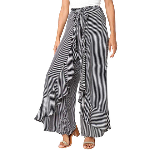 Summer Wide Leg High Waist Pants