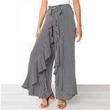 Summer Wide Leg High Waist Pants