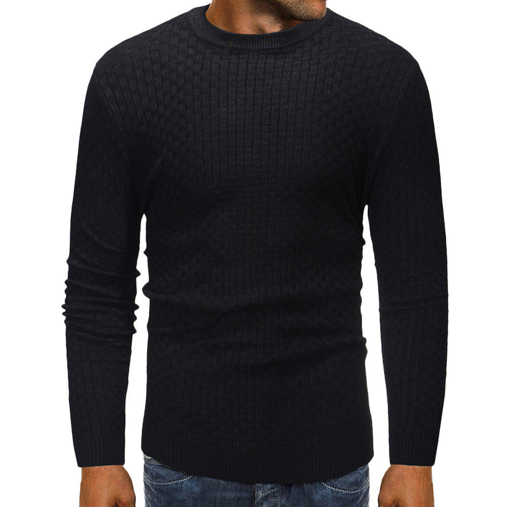 Men‘s Long Sleev Knitted Sweater
